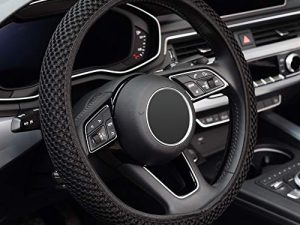 KAFEEK Elastic Stretch Steering Wheel Cover