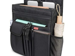 YOOFAN Car Front Seat Organizer with Laptop/Tablet Storage Pockets