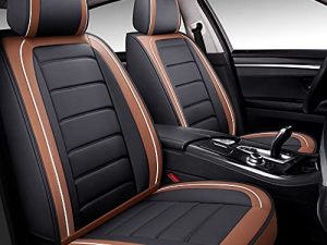 BABYBLU Leather Car Seat Covers Full Set for Women，Men