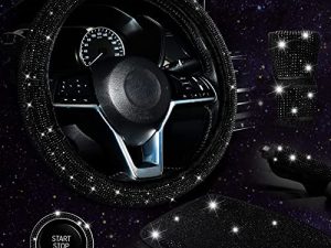 Bling Car Accessories Set for Women