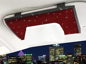 ChuLian Bling Bling Car Sun Visor Tissue Box Holder