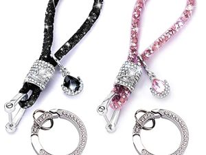 Crystal Car Keychain for Women