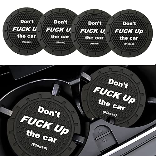 TRNOI Car Cup Holder Coaster 4Pack TRNOI Car Cup Holder Coaster 4Pack