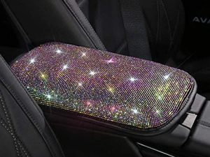 Ecmln Universal Bling Bling Car Center Console Cover