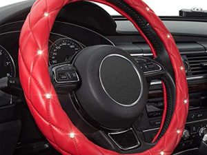 Xizopucy Red Steering Wheel Cover