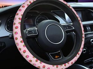 Delerain Strawberry Steering Wheel Covers