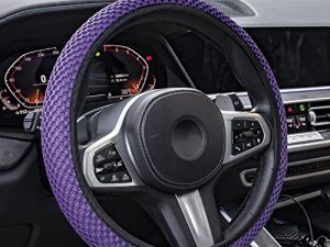 Amiss Car Stretch Elastic Steering Wheel Cover