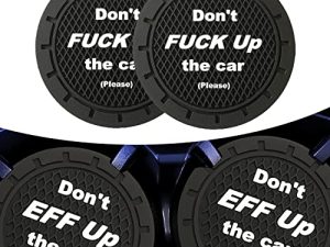 Pincuttee 2 Pack Car Cup Hoder Coaster