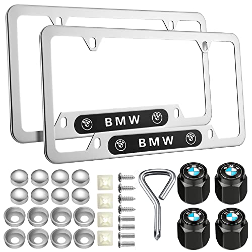 Stainless Steel License Plate Frames for BMW Stainless Steel License Plate Frames for BMW