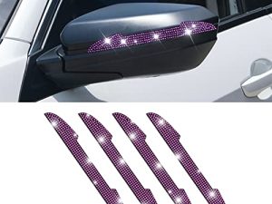 4 PCS Bling Rhinestone Car Door Handle Scratch Protector