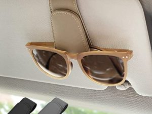 Ompellus Magnetic Leather Sunglass Holder