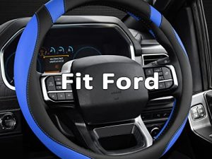 West Llama Customized Auto Car Steering Wheel Cover for Ford F-150