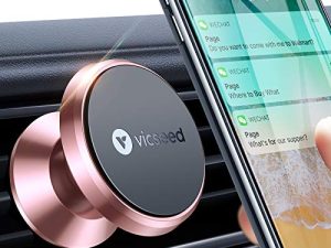 VICSEED Car Phone Mount Magnetic Phone Car Mount Magnet Air Vent Mount Phone Holder for Car Compatible with iPhone SE 11 Pro XS Max XR X 8 Samsung Galaxy S20 Note20 Note10 S10 S10+ All Phone