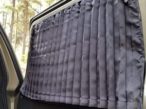 XCBYT Car Window Shades - 2 Pcs Car Curtain Side Window Sun Shade for Privacy UV Protection for Baby Magnetic Retractable Foldable Auto Accessories