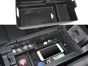 MARCHFA Center Console Organizer Tray Compatible for 2018 2019 2020 2021 2022 2023 Chevy Equinox Accessories Armrest Tray Organizer Insert Secondary Storage Box