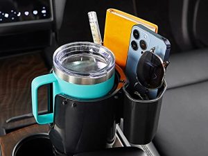 JoyTutus Cup Holder with Storage Box