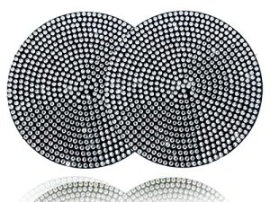 KIWEN Bling Car Cup Holder Coasters