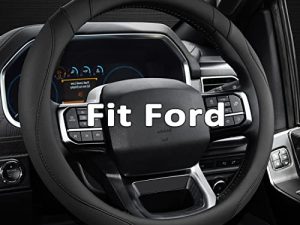 West Llama Customized Auto Car Steering Wheel Cover for Ford F-150
