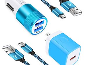 Quick Charge 3.0 Fast Phone Charger Compatible for Samsung Galaxy A53 5G A71 A51 A52 A42 A32 A12 A13 A23 5G A03s A04s A90 A80 A70 A60 A50 A40 A30 A20 A41 A31 A21 A11