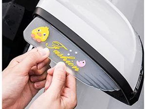 2Pack Car Rearview Mirror Rain Brow