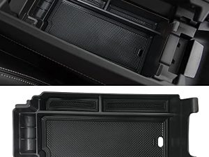 Vesul Center Console Organizer Tray Compatible with 2021 2022 Nissan Rogue Armrest Storage Tray Secondary Insert Box Glove Pallet T33 Car Accessories…