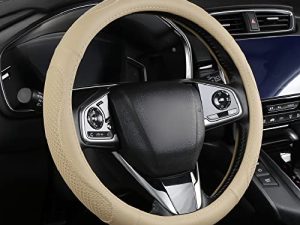 Leather Steering Wheel Cover