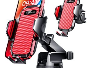 VANMASS [Upgraded] Universal Car Phone Mount [Super Suction Cup] Dashboard Phone Holder Stand