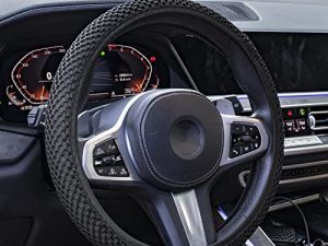 Amiss Car Stretch Elastic Steering Wheel Cover