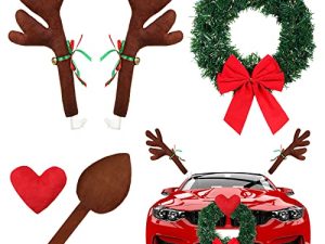 Christmas Reindeer Antlers Car Kit