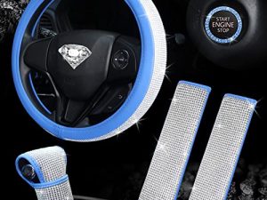 Set of 5 Bling car Accessories for Women Girly