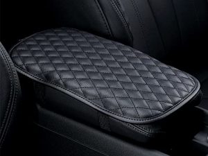 ESKONKE Basic Auto Center Console Cover Car Armrest Cover Waterproof Leather Cushion Pad Protector Universal Car Decor Accessories