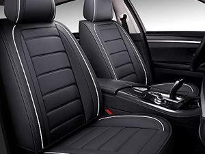 BABYBLU Leather Car Seat Covers Full Set for Women，Men