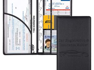 Cacturism Car Registration and Insurance Holder