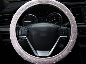 LETADUTO Bling Car Steering Wheel Cover