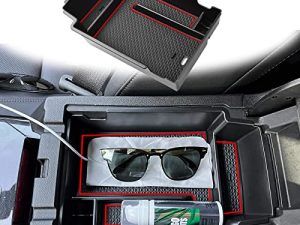 TACOBRO Blazer Center Console Organizer Compatible with Chevrolet/Chevy Blazer 2019 2020 2021 2022 2023 Accessories