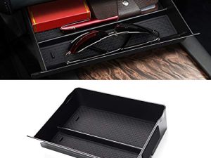 Jaronx Compatible with Tesla Model S/Model X Cubby Drawer