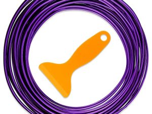 Car Interior Moulding Trim Strips 32 Feet Universal Car Decoration Pinstriping Filler Insert Strips Styling Dashboard Decorative DIY Flexible Strip Garnish Accessory with Installing Tool (Purple)