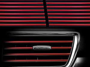 Hadwoer 20Pcs Car Auto Air Conditioner Vent Outlet Trim Strip