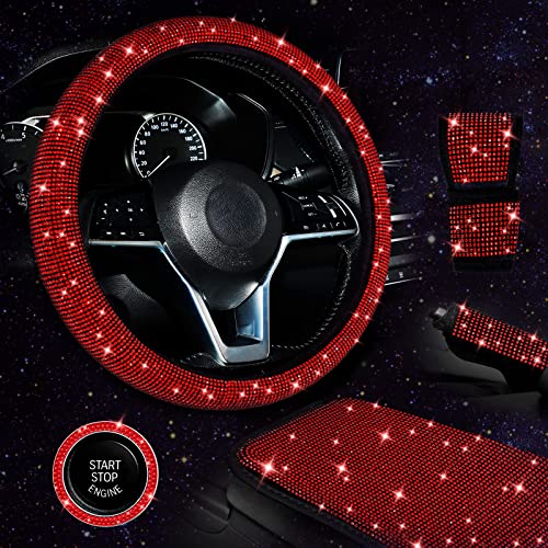Bling Car Accessories Set for Women Bling Car Accessories Set for Women