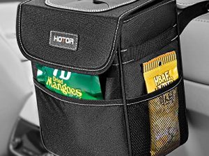HOTOR Car Trash Can - Leak-Proof Car Organizer and Storage Bag for The Back/Front/Console of Any Cars